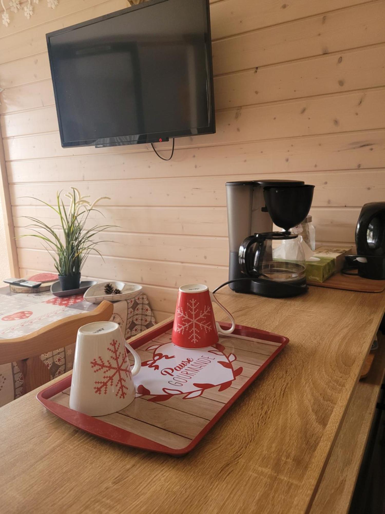 Appartement Le Flocon, Joli Petit Cocon 4 Pers En Rez De Jardin Draps Inclus 莱鲁斯 外观 照片